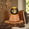 Earth Luminous crystal ball night light, 3d engraved starry sky, solid wood base, creative desktop decoration, birthday gift details Picture